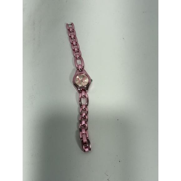 Lots of Love Butterfly Love Lol Pink Japan Lady Chain Band Watch Needs Battery* - Picture 7 of 8